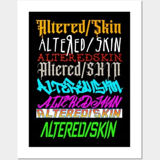 The more fonts Posters and Art